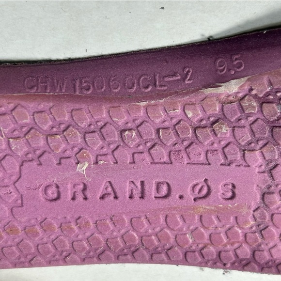 Cole Haan 2.0 Studiogrand Basketweave Wine/ Purple Casual Shoe W05428; Women 9.5 - Picture 3 of 16